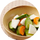 肉、野菜の残り物の保存に