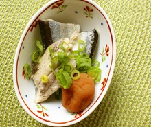 さんまの梅煮~液体塩こうじでまろやか~