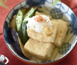 液体塩こうじでコク旨!揚げ出し豆腐