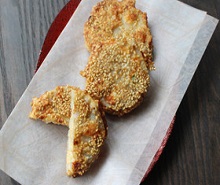 簡単!れんこんと鶏ひき肉の利休焼き