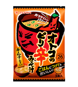 マルダイオトコのピリ辛みそ汁キムチ 3食