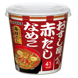カップ おすし屋さんの赤だしなめこ