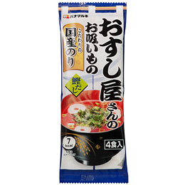 おすし屋さんのお吸いもの 4食