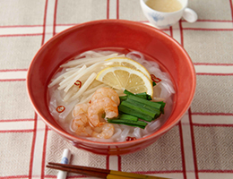 塩こうじレモンで!さっぱりレモン風味のフォー