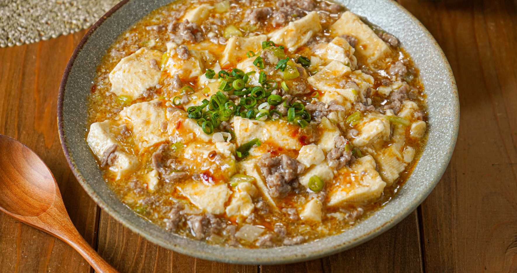 コスパ抜群◎男子喜ぶ!うま塩ねぎ麻婆豆腐