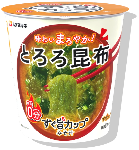 とろろ昆布お味噌汁