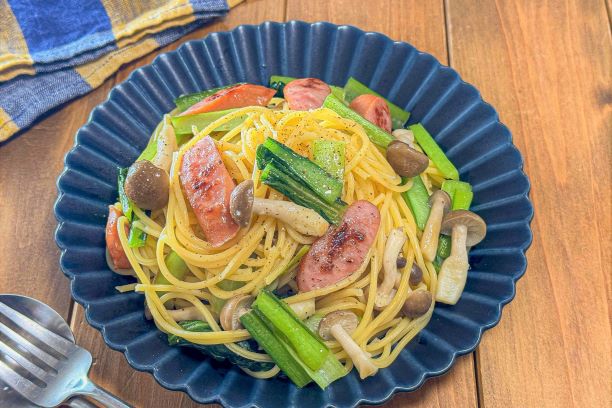 簡単ランチに♪簡単うま塩和風パスタ