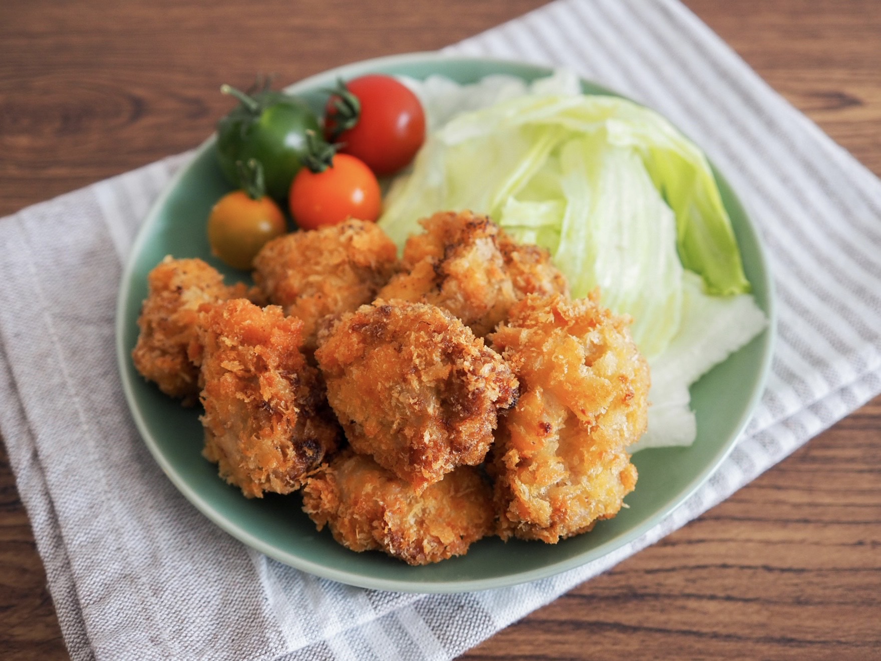 子どもも喜ぶ！ひと口豚こまとんかつ