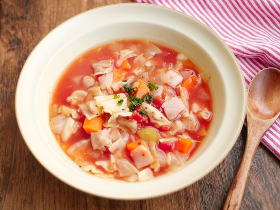 ほっこりやさしい🍅減塩ミネストローネ