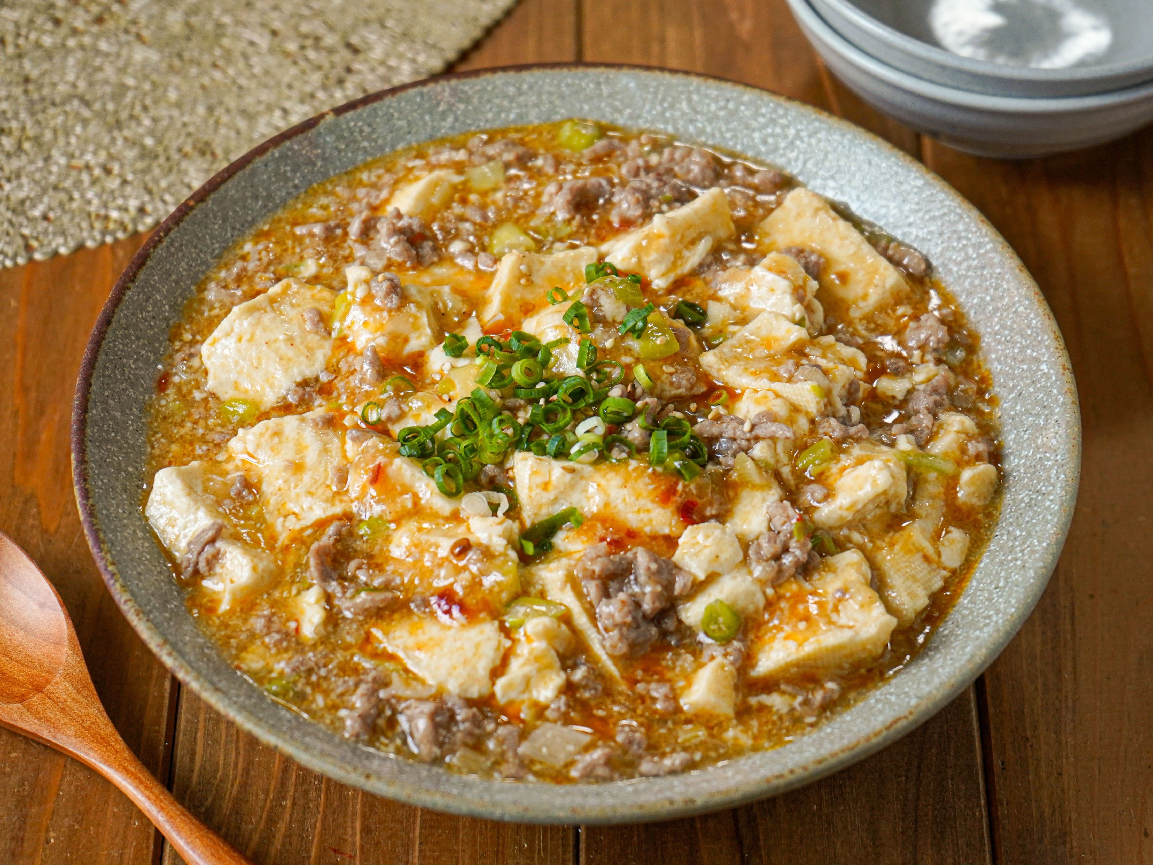 コスパ抜群◎男子喜ぶ！うま塩ねぎ麻婆豆腐