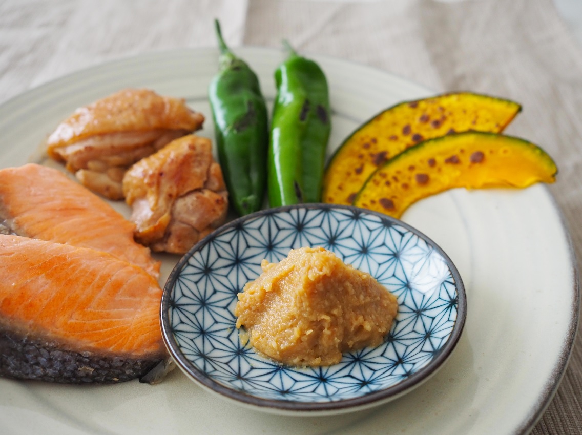 つけて食べる！わさびみそ