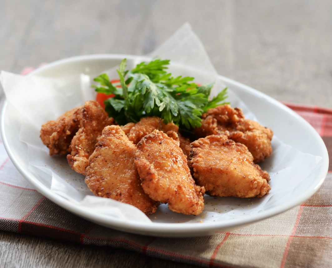 液体塩こうじで鶏むね肉の山椒から揚げ☆