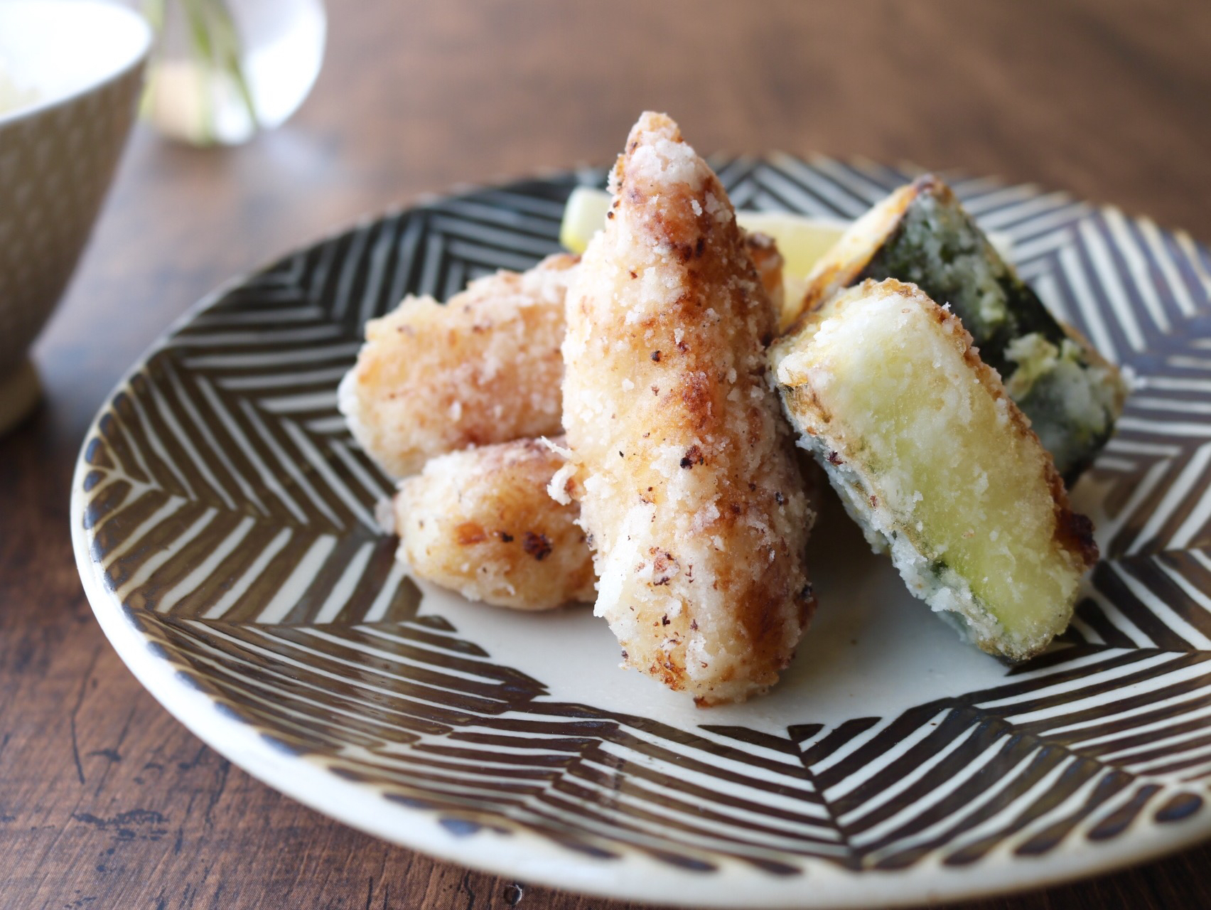 ズッキーニとささみの旨味揚げ ！！