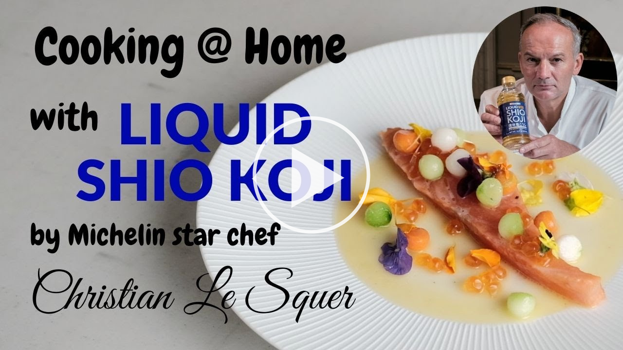 【Cooking @ Home with LIQUID SHIO KOJI】SEARED SMOKED SALMON WITH LIQUID SHIO KOJI