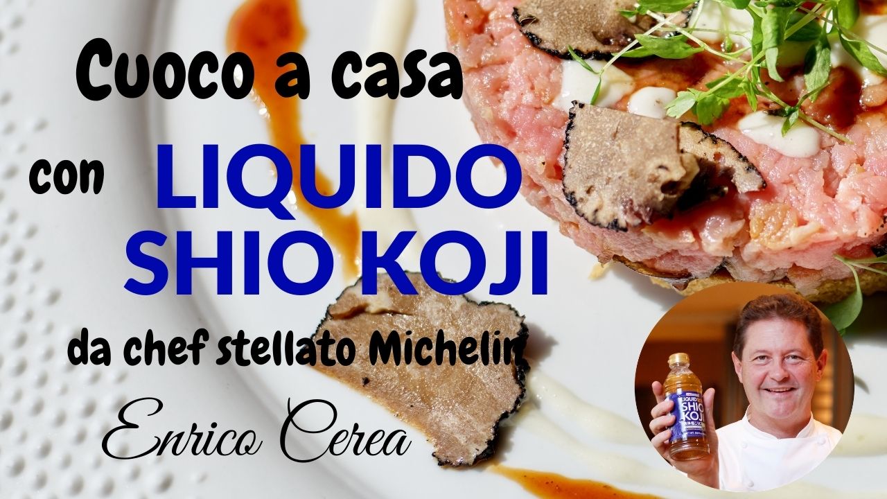 【CUOCO A CASA CON LIQUIDO SHIO KOJI】BATTUTA DI MANZO IN SFOGLIA MARINATA ALLO SHIO KOJI