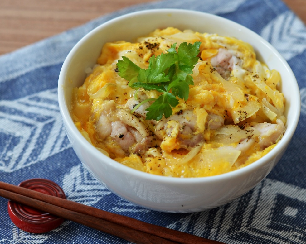 液体塩こうじで親子丼☆