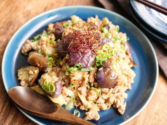 じゅわっとなすの味噌炒め🍆