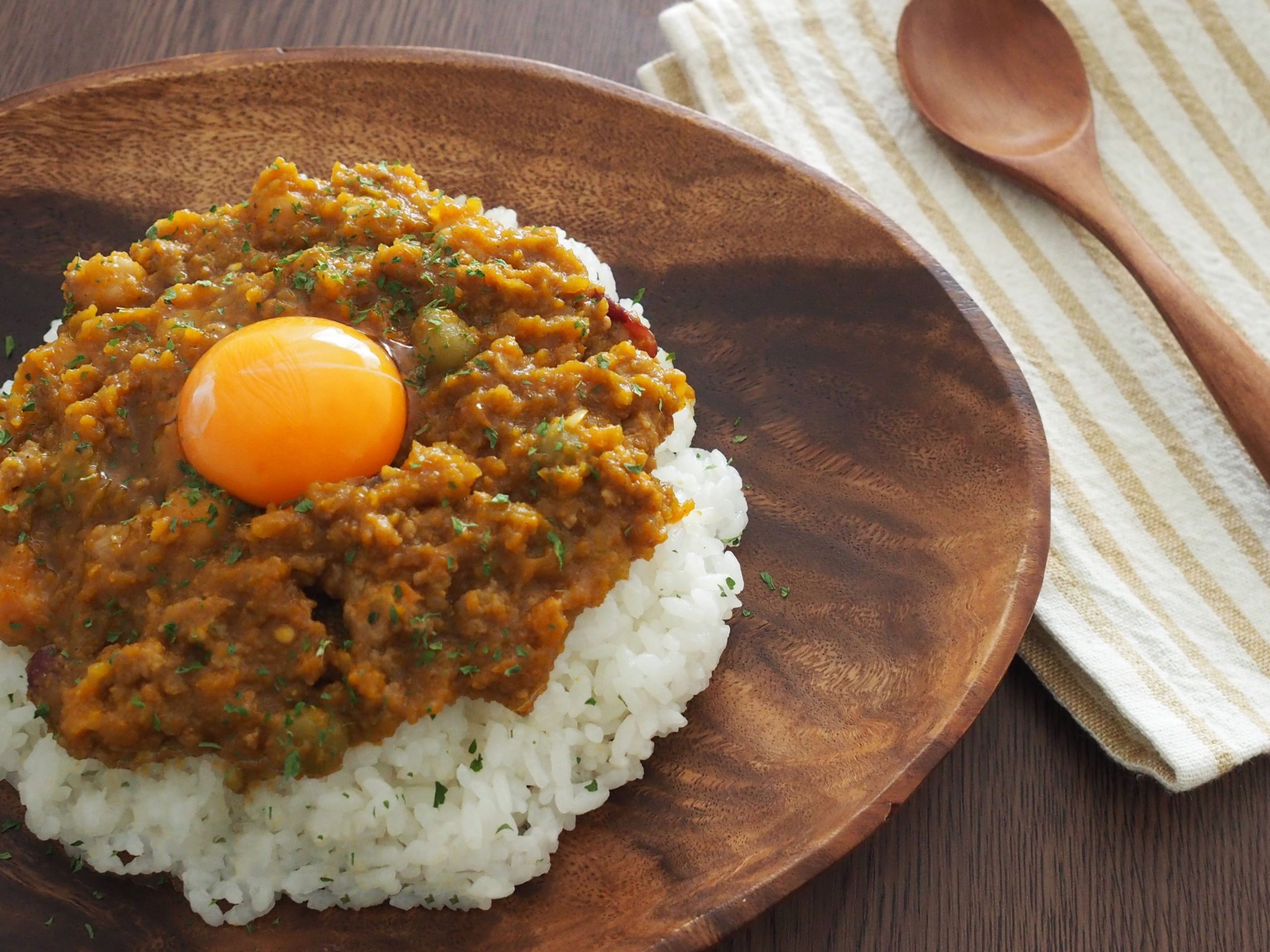 ◆青いトマト絶品レシピ◆さわやかトマトキーマカレー