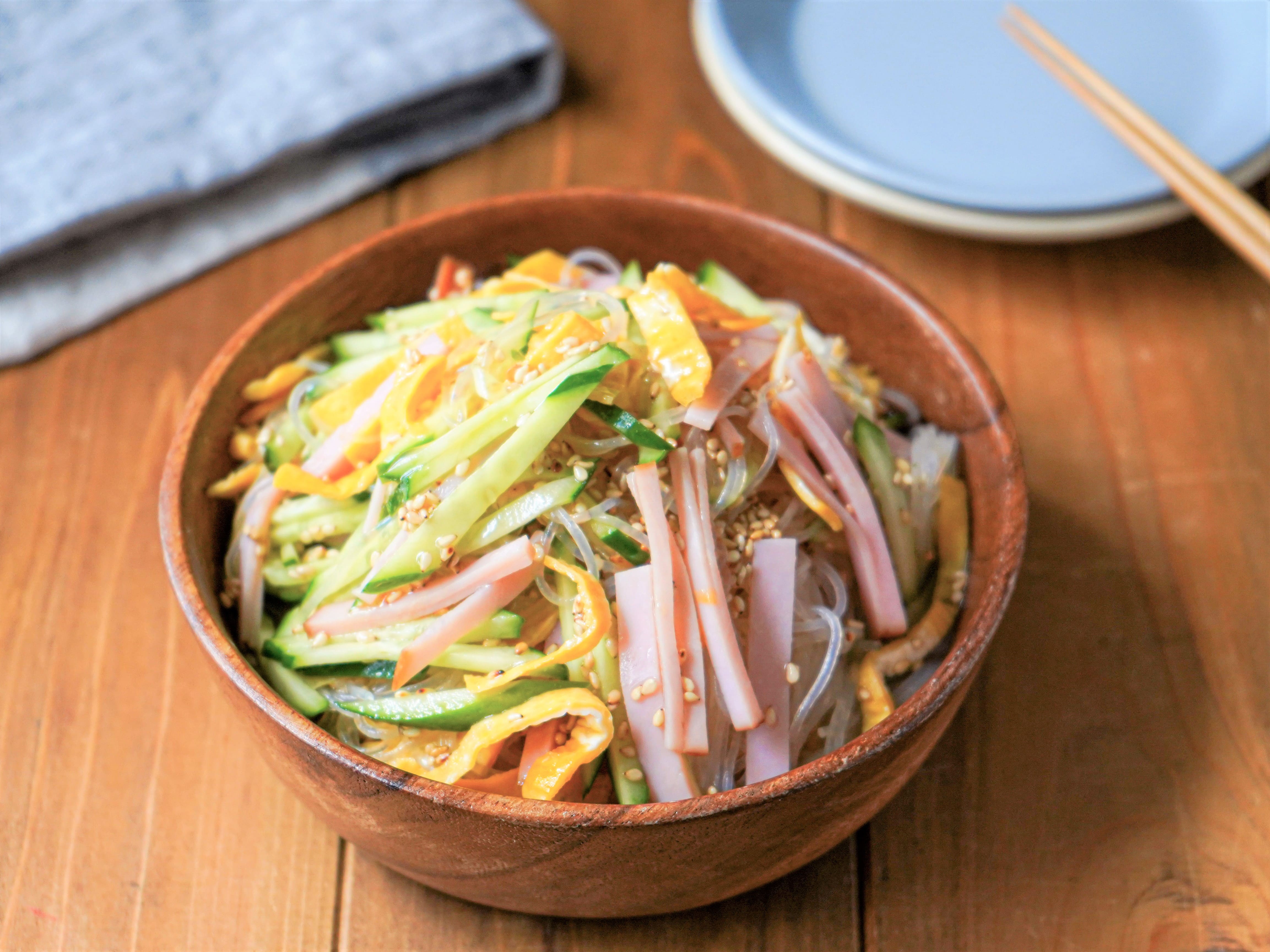 定番にしたい♪うま塩春雨サラダ