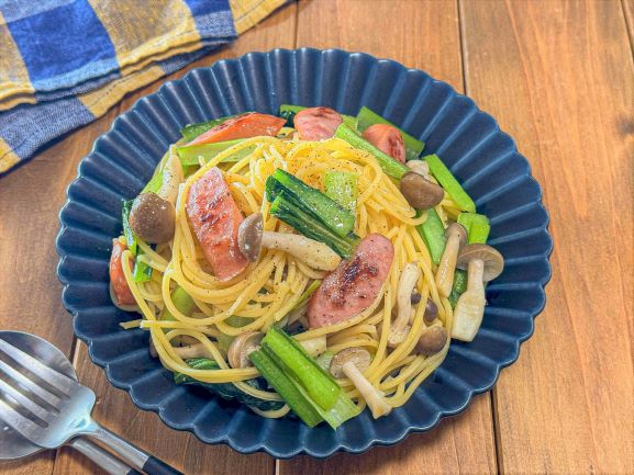簡単ランチに♪簡単うま塩和風パスタ