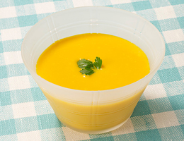 かぼちゃの塩こうじ冷製スープ